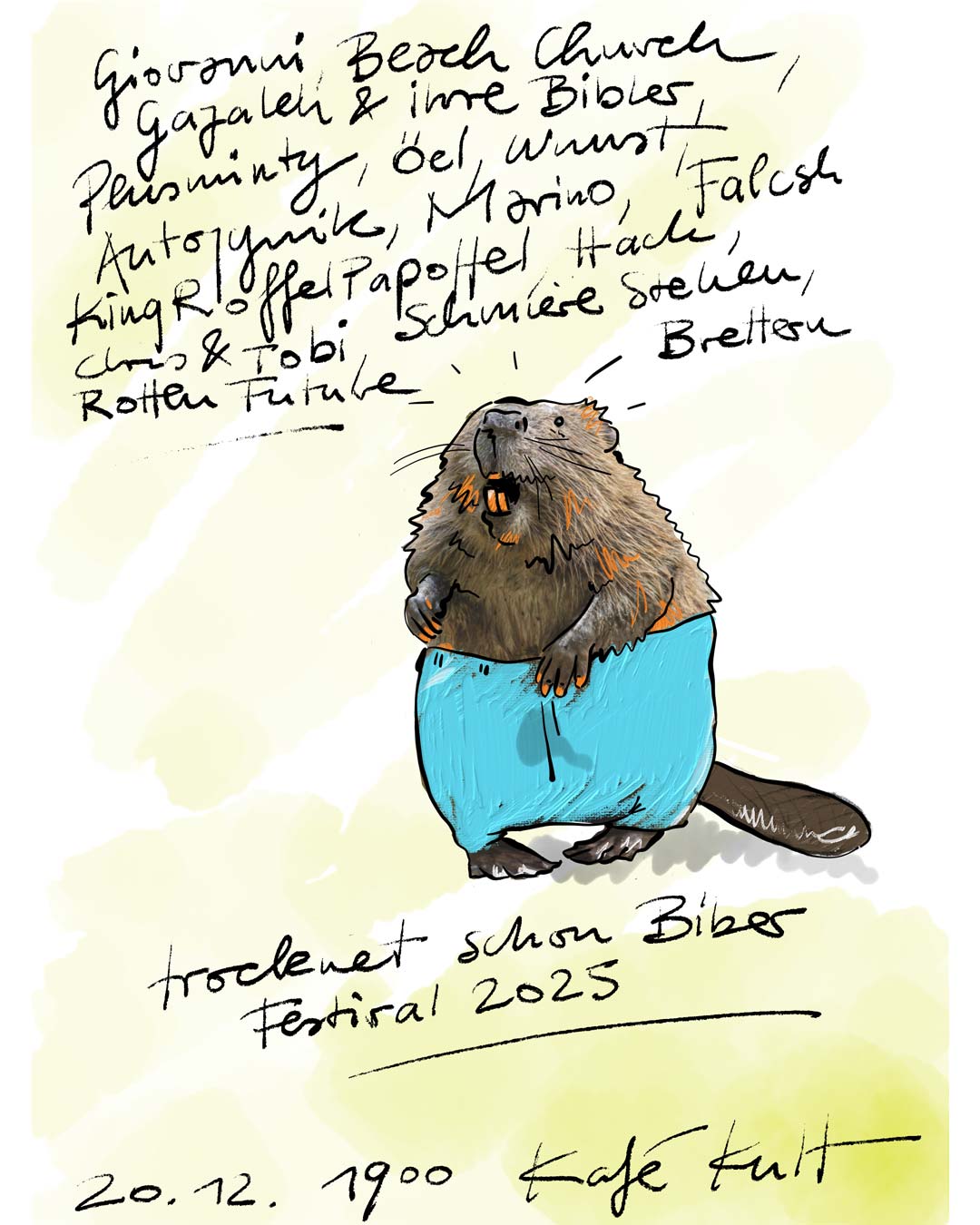 Bodensatzfestival Kafe Kult München 2025